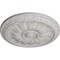 Ekena Millwork Kirke Ceiling Medallion (Fits Canopies up to 3 3/4"), 15 3/4"OD x 5/8"P, Ultra Pure White CM16KIUWF - alternate 4